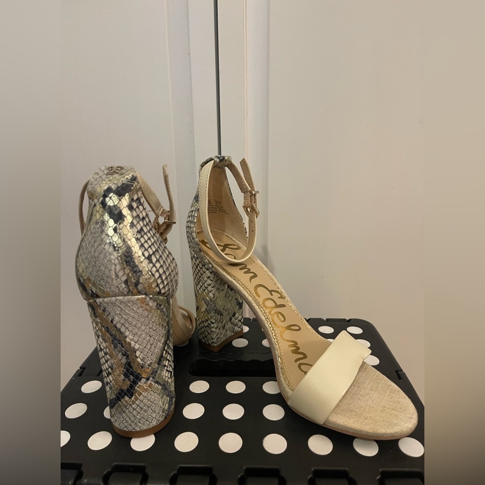 Sam Edelman snake skin heels